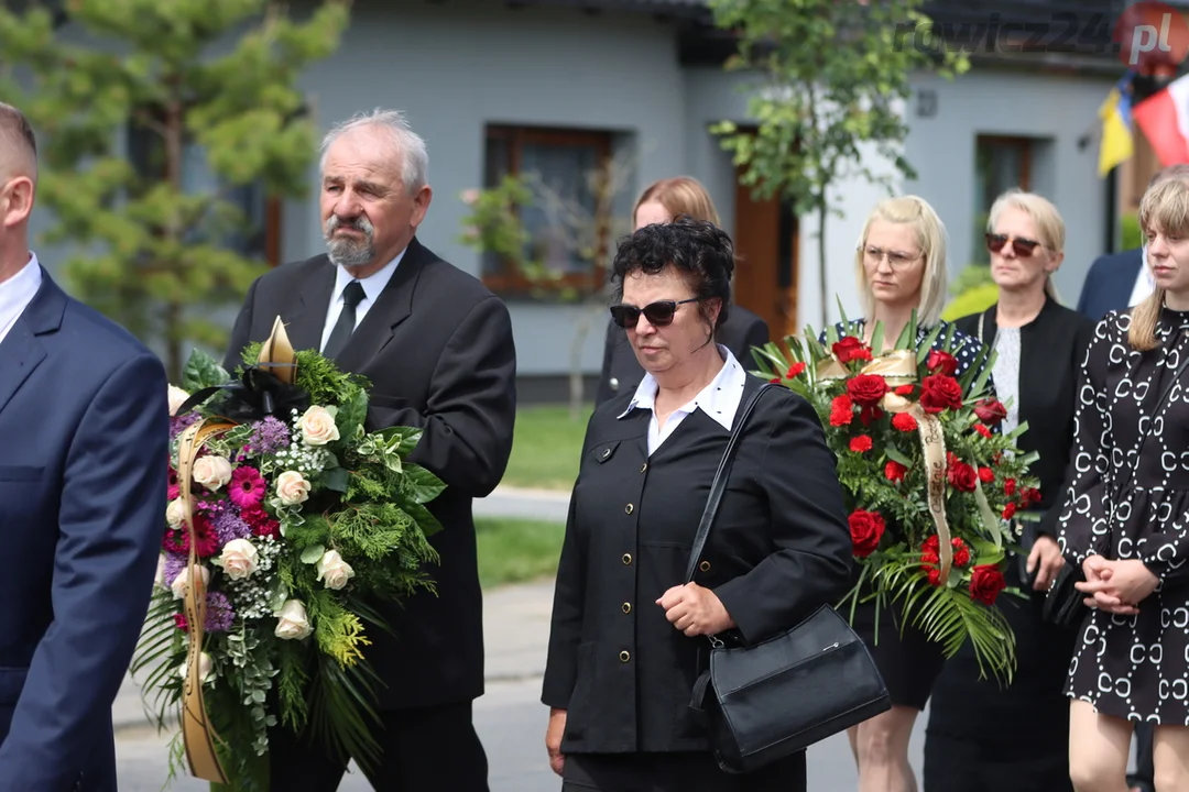 Delegacje na ceremonii pogrzebowej śp. Kazimierza Chudego