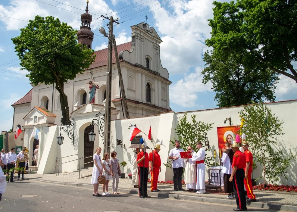 Procesja Bożego Ciała w Choczu