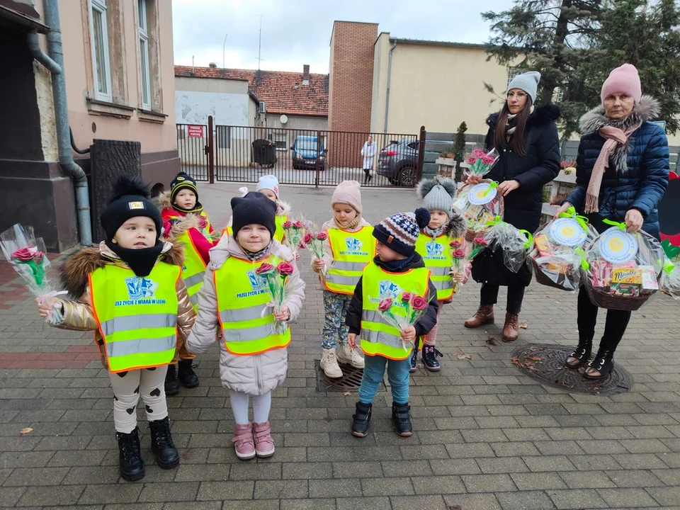 Akcja „Herbatka dla Seniora" przedszkola nr 3 „Słoneczne” w Pleszewie