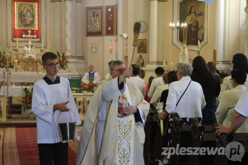 Odpust i wprowadzenie nowego księdza w Kuczkowie