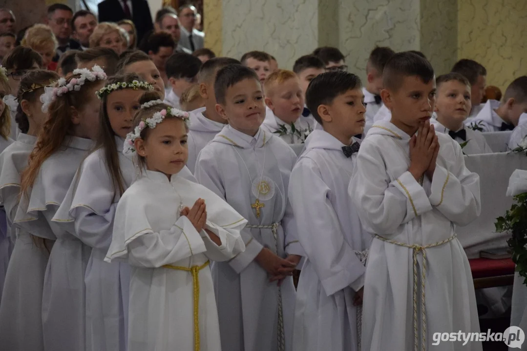 Pierwsza Komunia Św. w parafii św. Mikołaja w Krobi