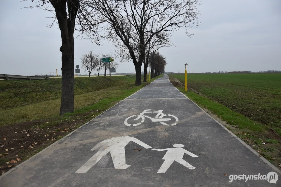 Otwarcie ścieżki pieszo-rowerowej Krobia-Żychlewo i Krobia-Kuczyna