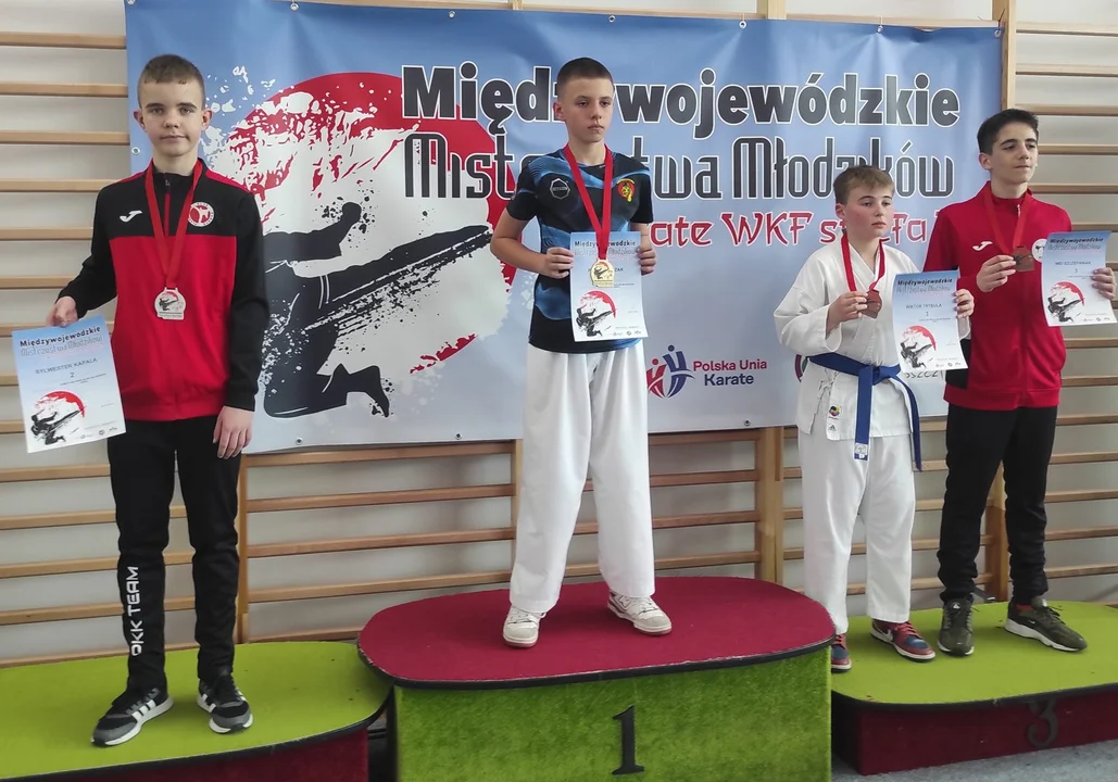 Reprezentanci Pleszewskiego Klubu Karate z punktami w Systemie Sportu Młodzieżowego - Zdjęcie główne