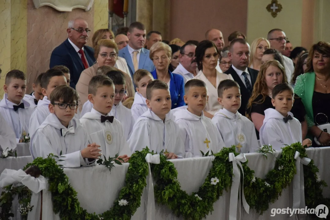 Pierwsza Komunia Św. w parafii św. Mikołaja w Krobi