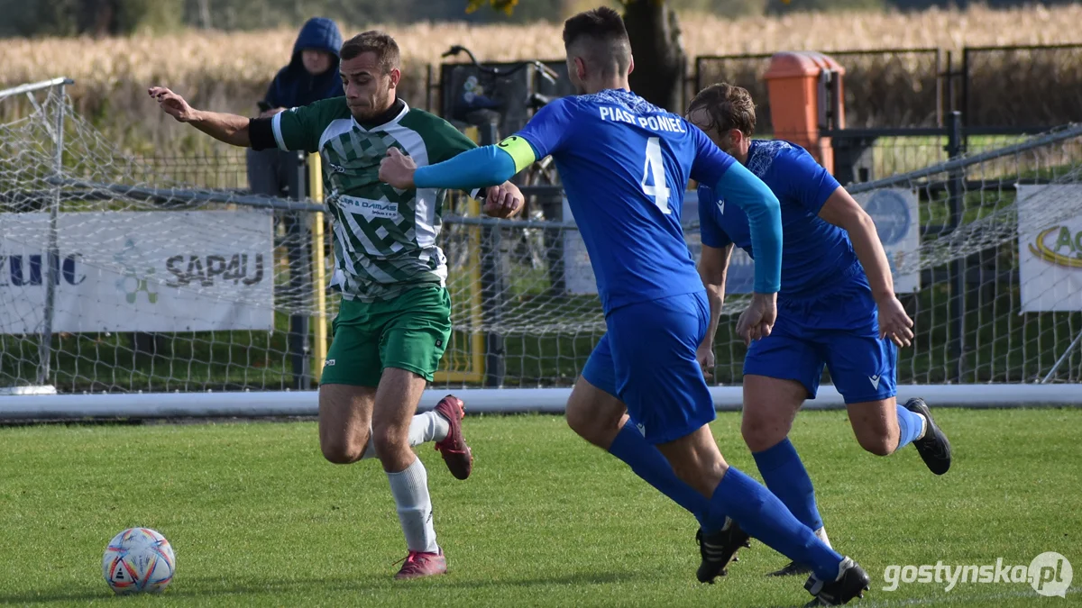 Piast Poniec - Pelikan Grabów nad Prosną 3 : 4