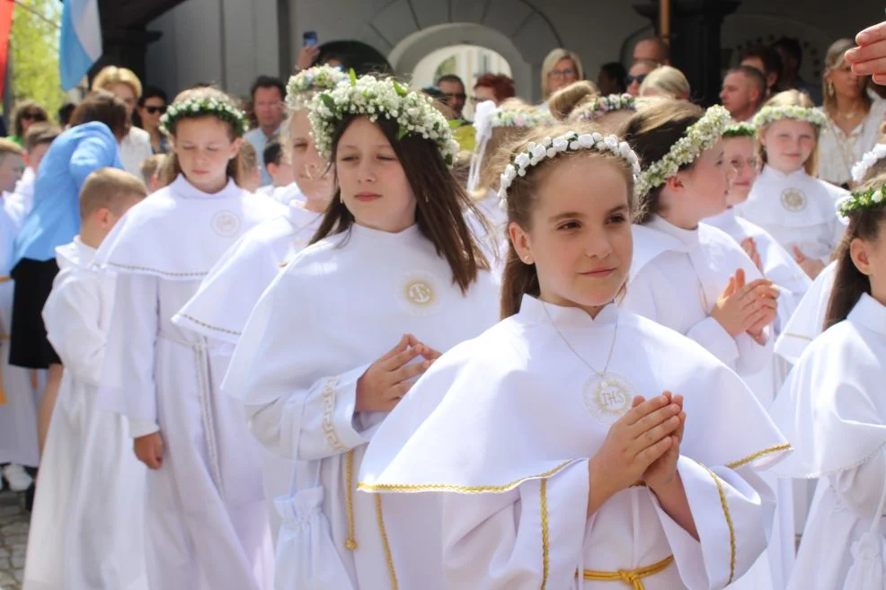 Pierwsza Komunia Święta w parafii św. Marcina w Jarocinie