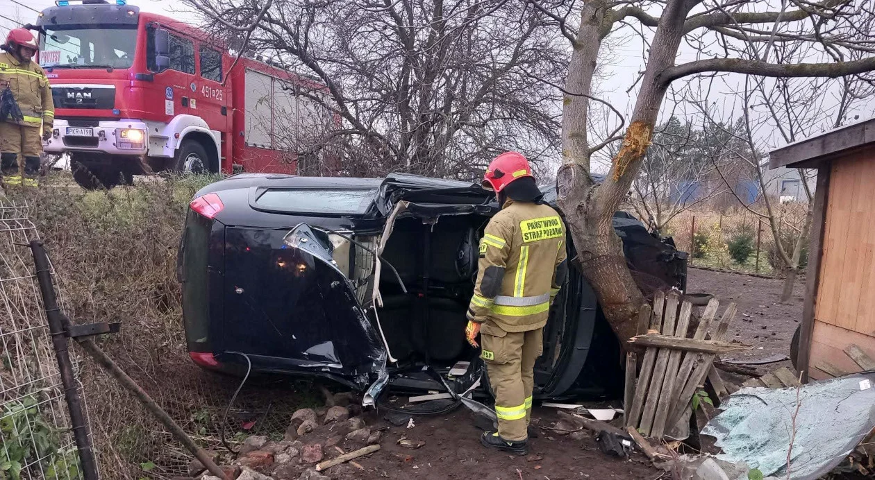 Wypadek w Chwaliszewie w gminie Krotoszyn