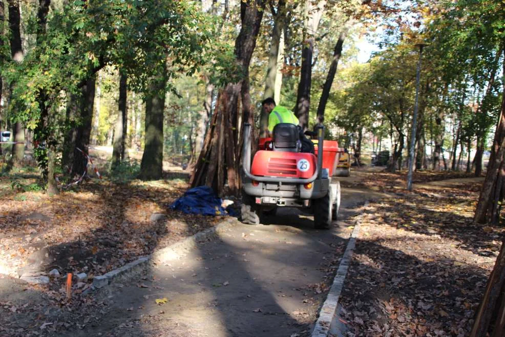 Park przy ulicy Szubianki w Jarocinie