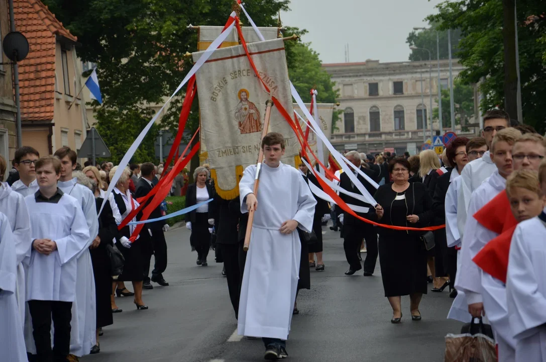 Procesja Bożego Ciała ulicami Krotoszyna w 2016 roku