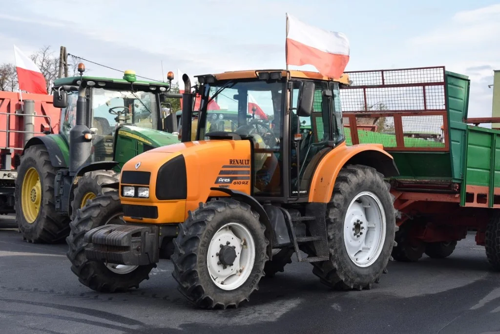 Protest rolników w powiecie krotoszyńskim w 2020 roku