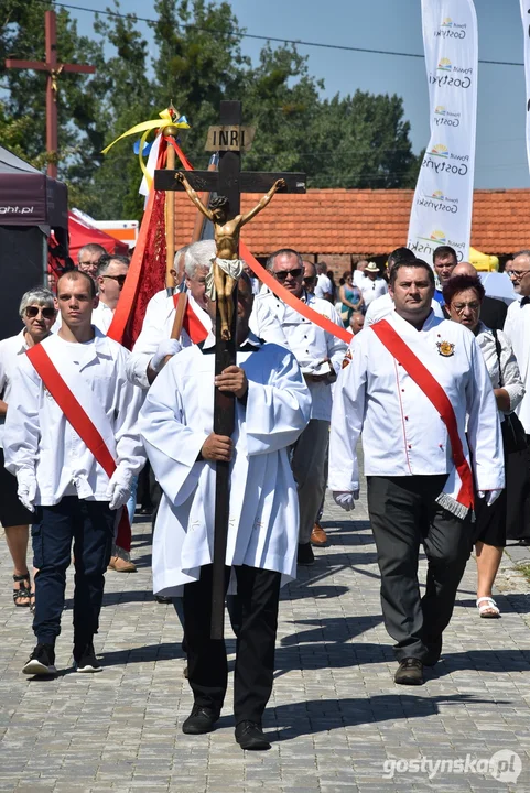 Dożynki powiatowe na Świętej Górze 2023. Poświęcenie pokarmów i festyn dożynkowy