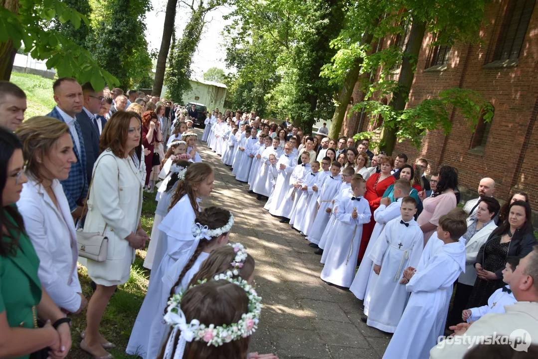 I Komunia Święta w parafii Narodzenia Najświętszej Maryi Panny w Poniecu