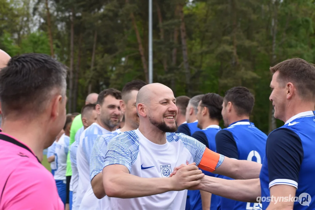 Mecz oldboyów Kani Gostyń i Lecha Poznań na 100-lecie Kani