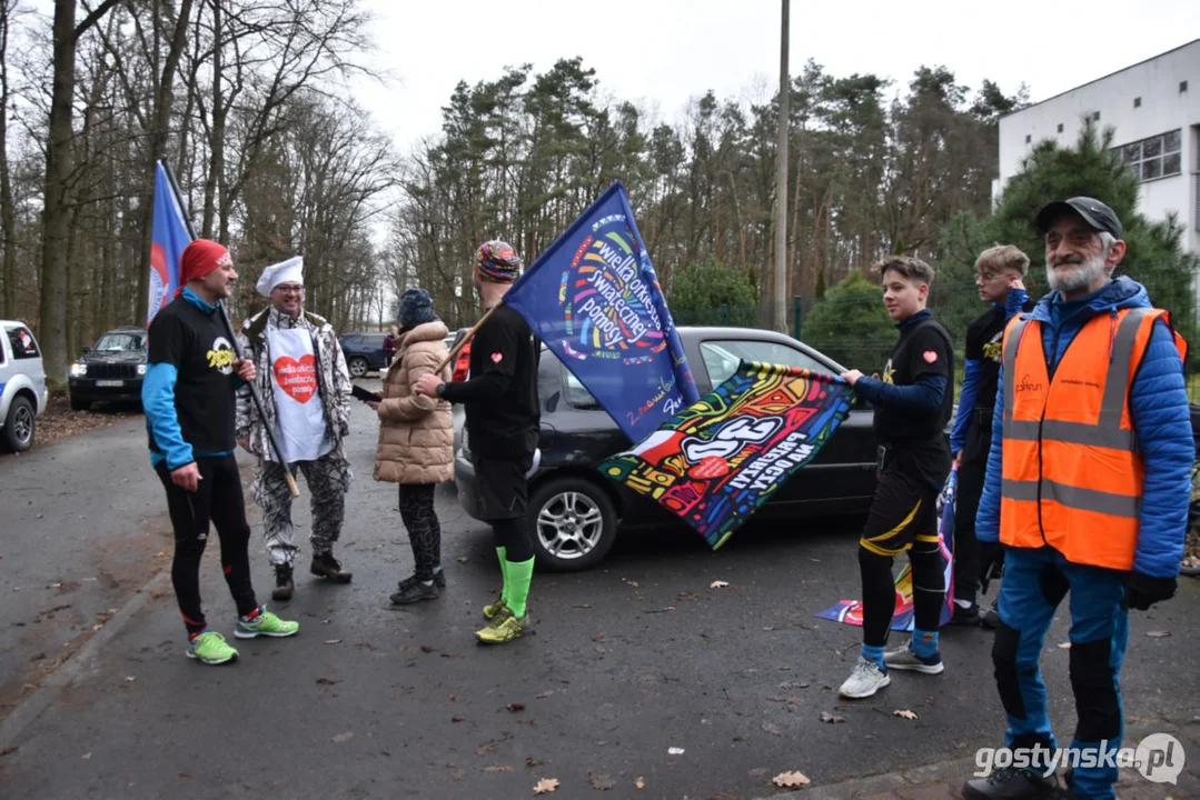 Biegająco zagrali dla WOŚP - Parkrun Gostyń i Grupa Nieprzemakalni Gostyń razem na trasie