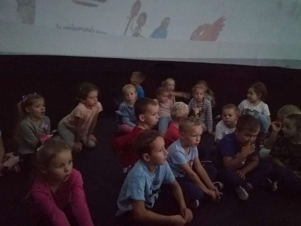 Kino Sferyczne w przedszkolu w Mieszkowie