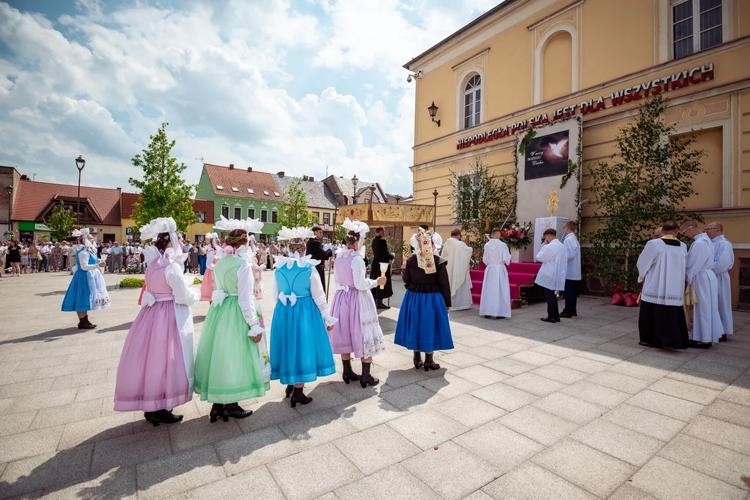 Procesja Bożego Ciała w Krobi 2024