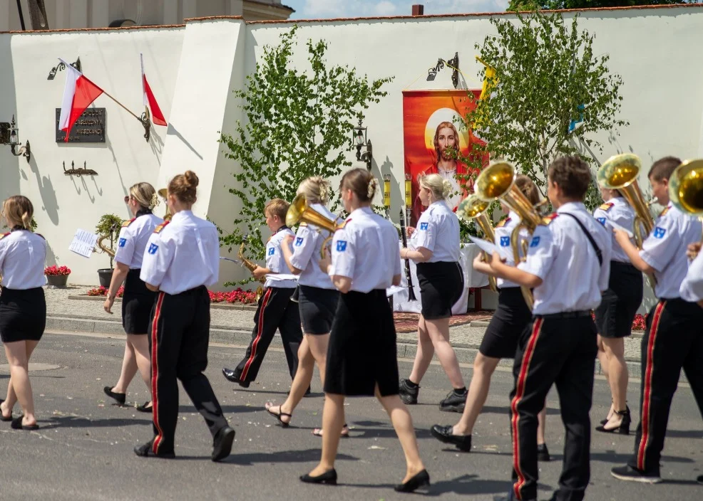 Procesja Bożego Ciała w Choczu