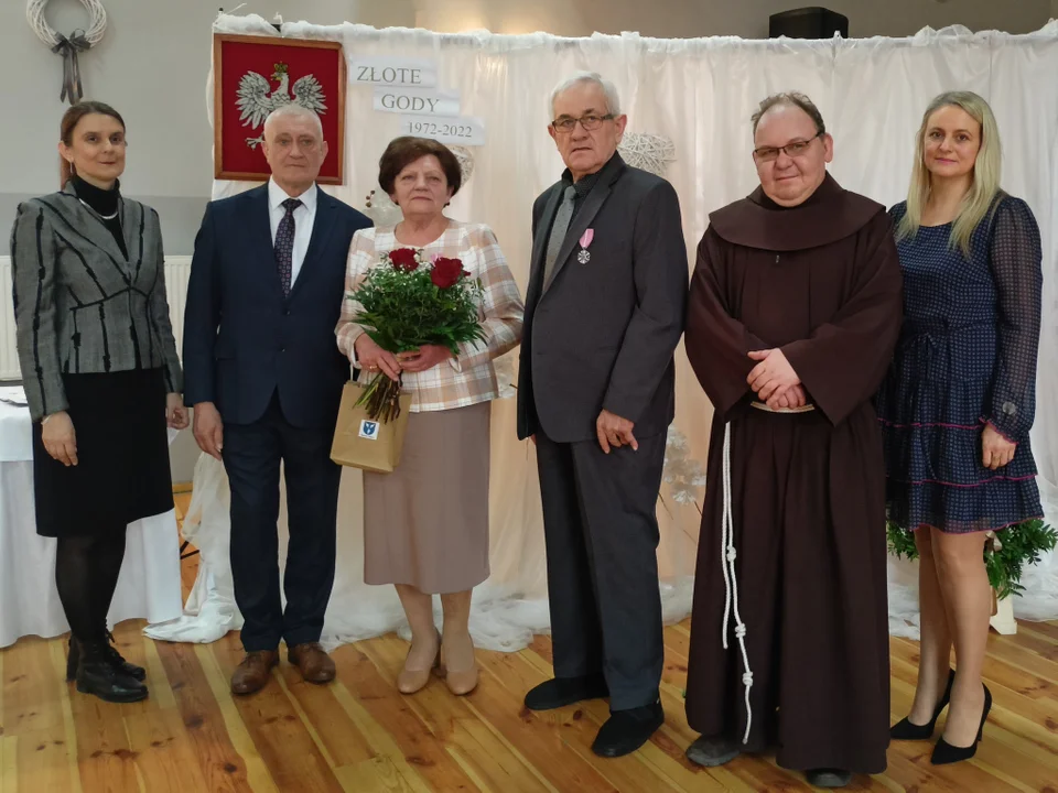 Jubileusz 50-lecia pożycia małżeńskiego w Choczu