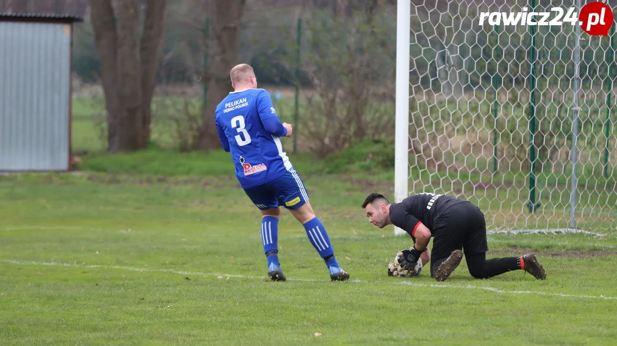 Pelikan Dębno Polskie - Rydzyniak Rydzyna 0:2