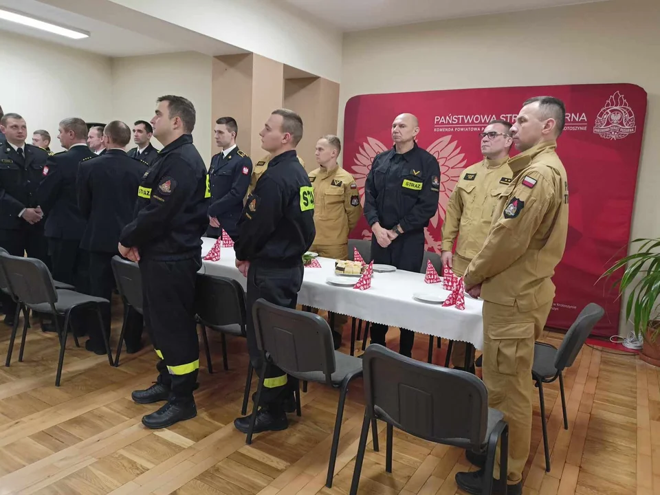 Krotoszyn. Świąteczne spotkanie strażaków