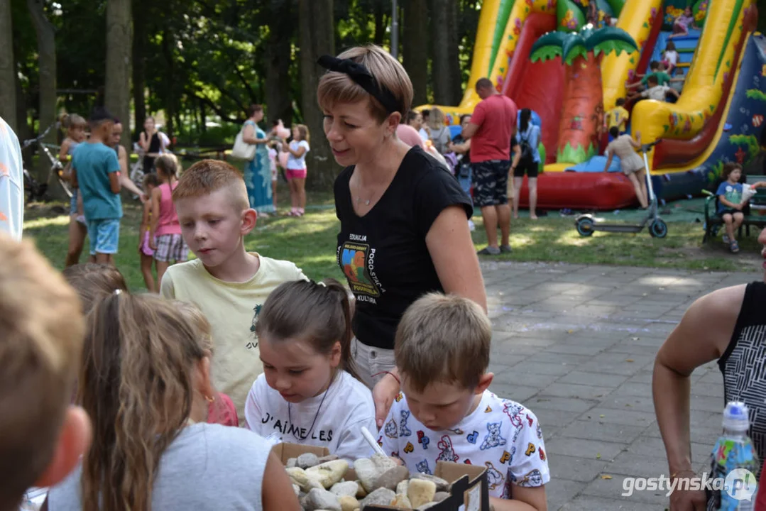 Rodzinny piknik w Pogorzeli - z alpakami i kamykami