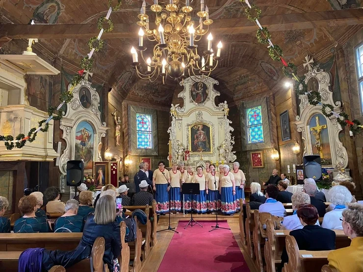 Koncert pieśni maryjnych w Sośnicy