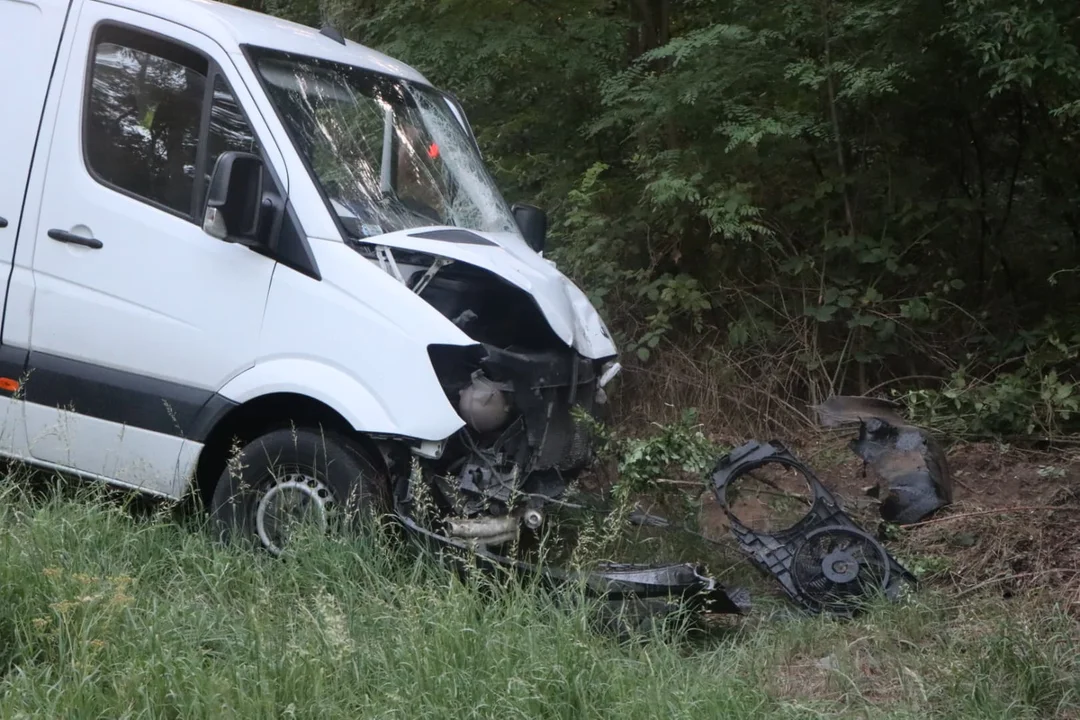 Wypadek na trasie Smolice - Dłoń