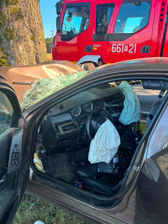 Wypadek w powiecie złotowskim