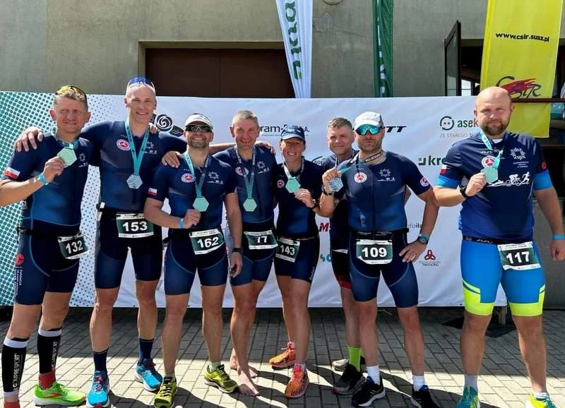 V Mistrzostwa Polski Policji w triathlonie. 5 medali dla wielkopolskich policjantów - Zdjęcie główne