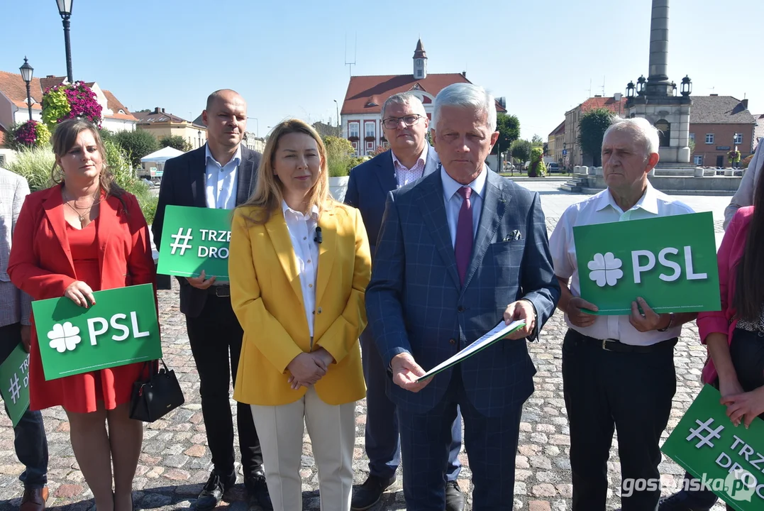 Prezentacja kandydatów "Trzeciej Drogi" w Gostyniu