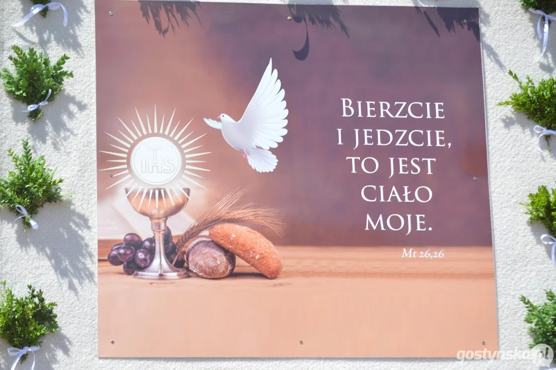 Procesja Bożego Ciała w Krobi 2025