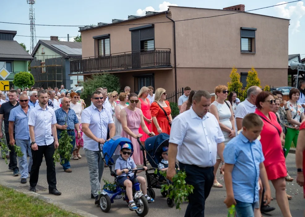 Procesja Bożego Ciała w Choczu