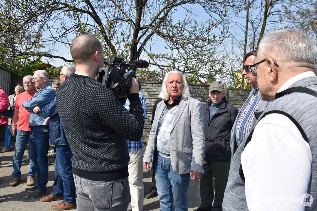 Spotkanie mieszkańców Gostynia z reporterem TVP