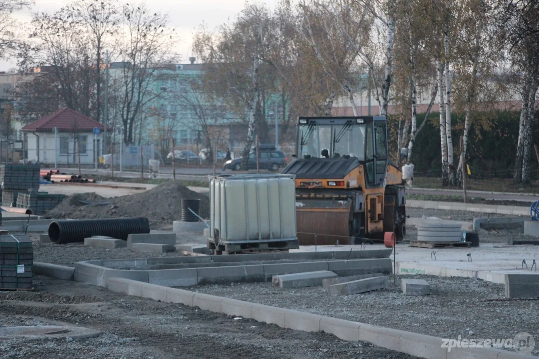 Budowa nowego parkingu przy Ogrodowej i Kolejowej w Pleszewie