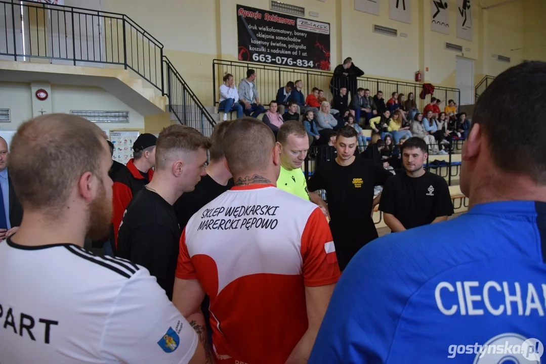 Turniej piłki halowej OSP z terenu gminy Krobia