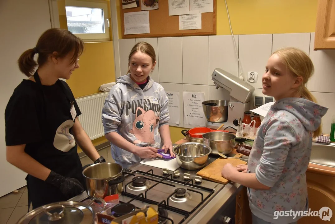 Projekt "Patelnia Nie Gryzie" uczniów gostyńskich, krobskich i leszczyńskich szkół