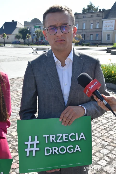 Prezentacja kandydatów "Trzeciej Drogi" w Gostyniu