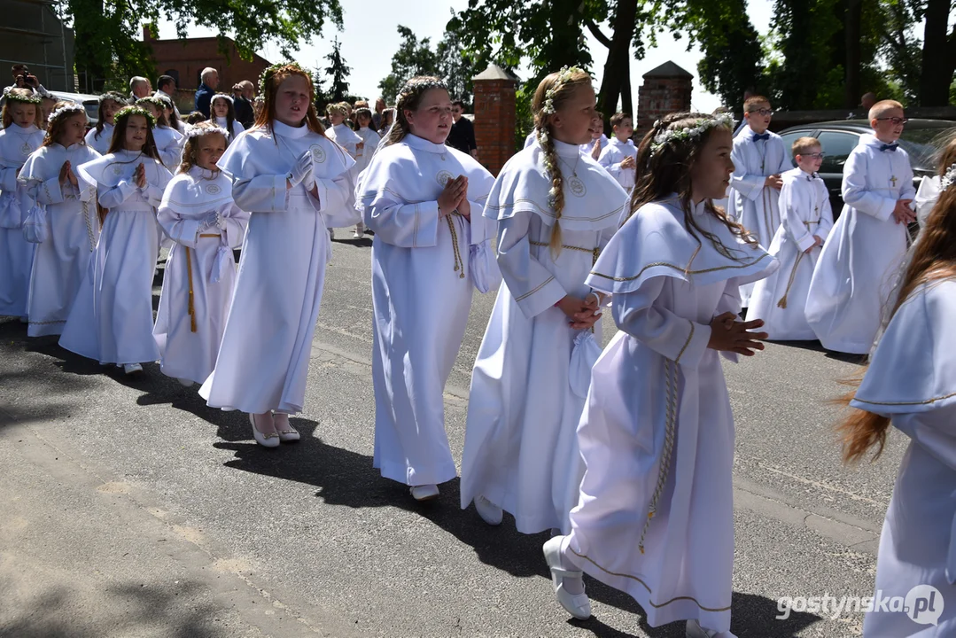 I Komunia Święta w parafii Narodzenia Najświętszej Maryi Panny w Poniecu