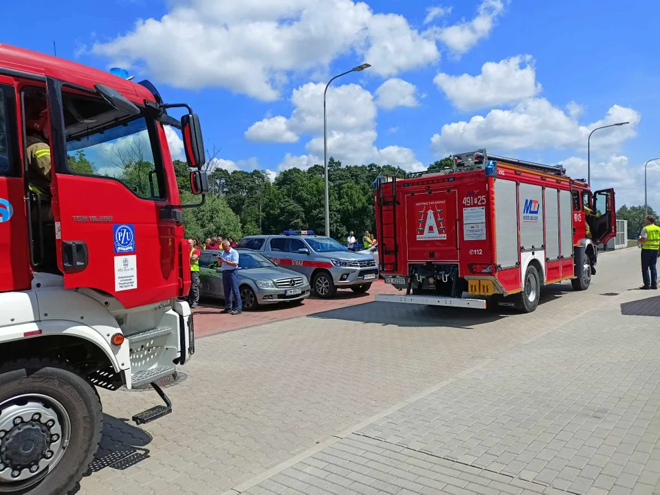 Krotoszyn. Strażacy ćwiczyli w firmie Mahle