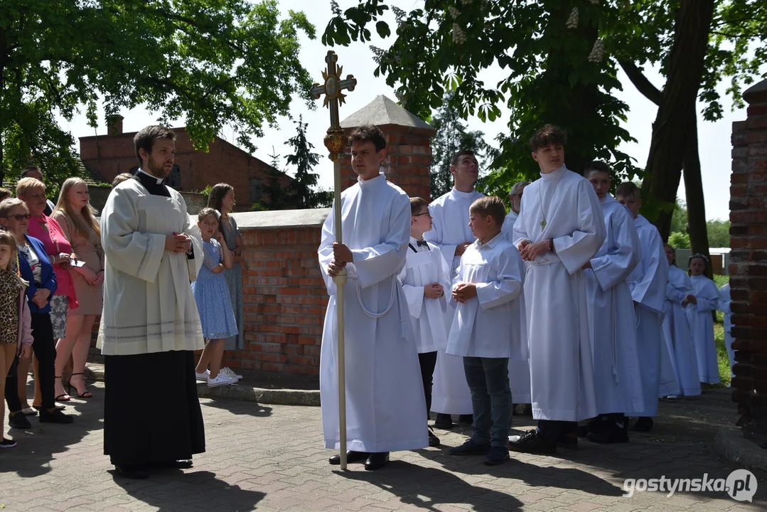 I Komunia Święta w parafii Narodzenia Najświętszej Maryi Panny w Poniecu