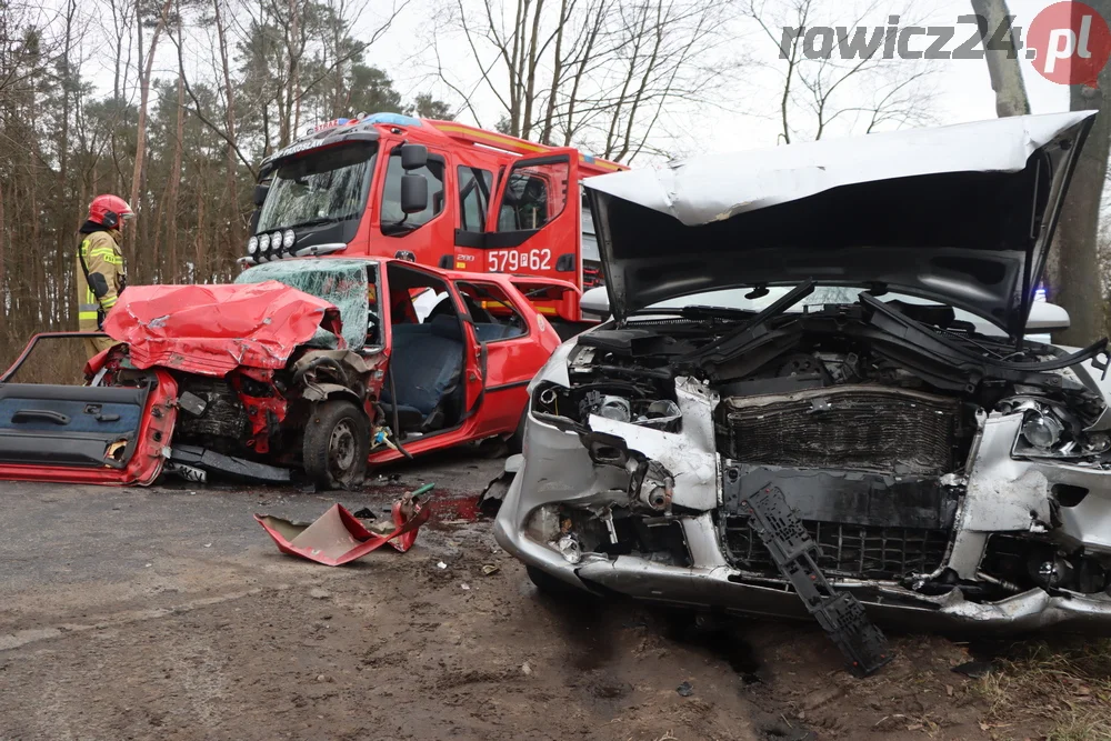 Wypadek na pograniczu gminy Pakosław i Jutrosin