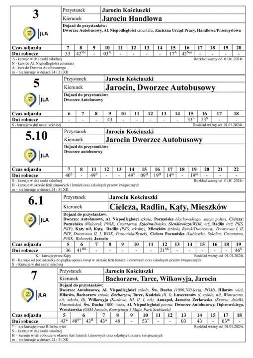 JLA uruchomiło nowy przystanek na ul. Kościuszki w Jarocinie