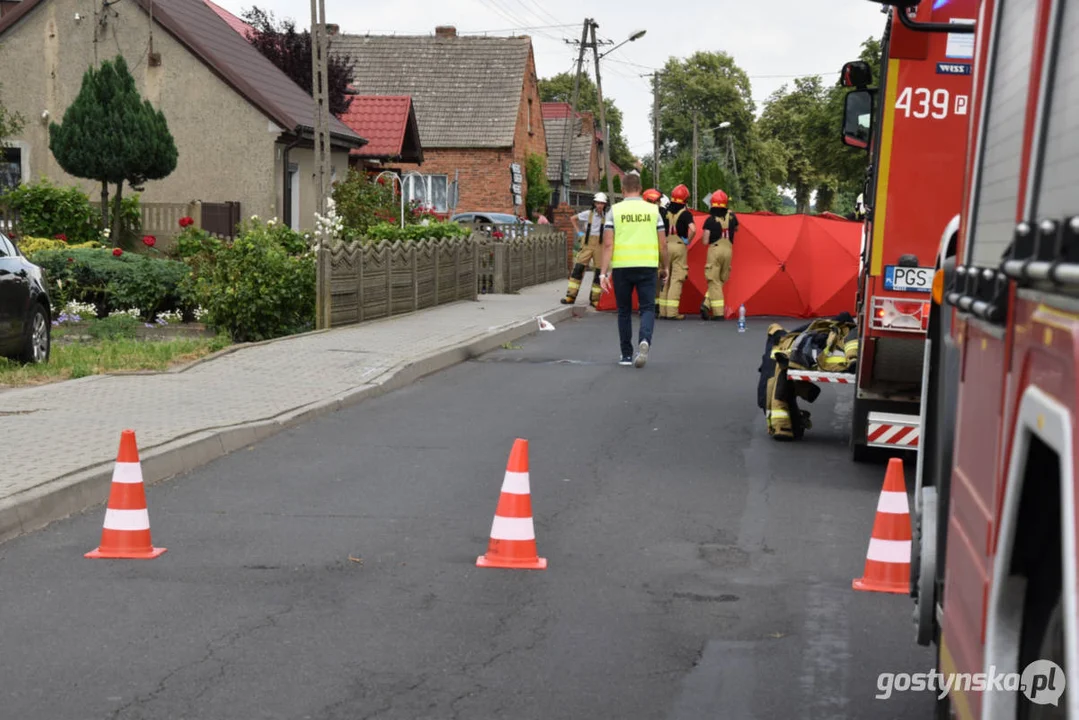 Śmiertelny wypadek w Bruczkowie (gm. Borek Wlkp.). Zginął nastoletni motocyklista