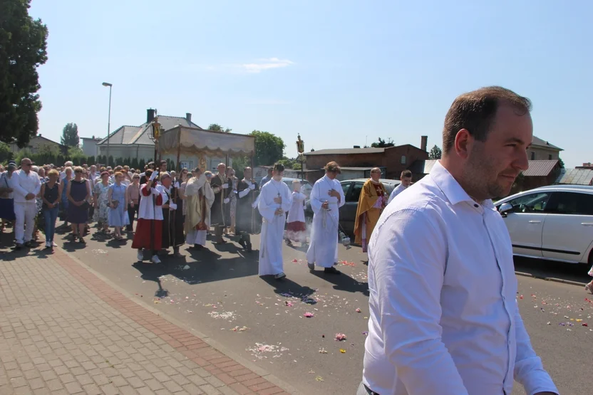 Procesja Bożego Ciała w parafii Św. Floriana