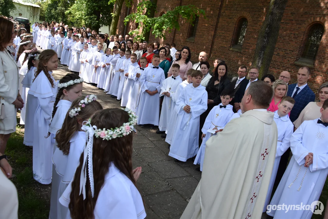 I Komunia Święta w parafii Narodzenia Najświętszej Maryi Panny w Poniecu