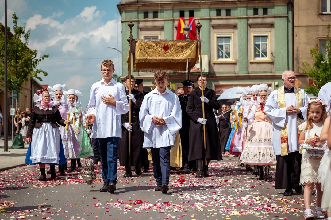 Procesja Bożego Ciała w Krobi 2024