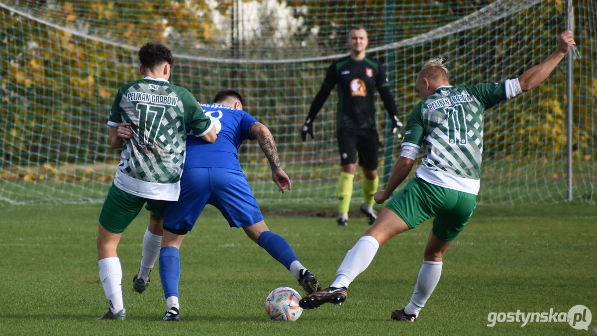 Piast Poniec - Pelikan Grabów nad Prosną 3 : 4