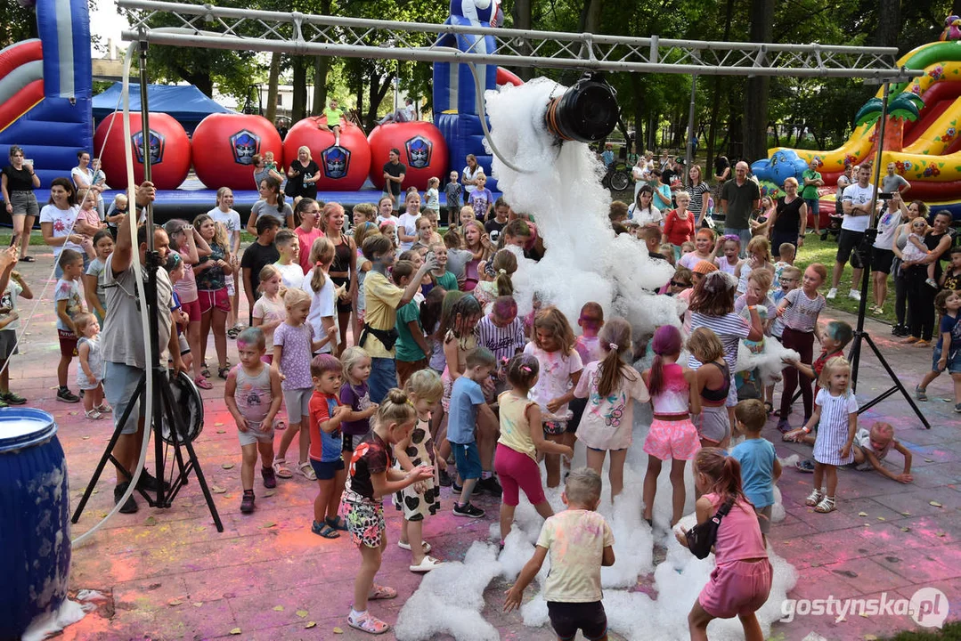 Mokro i kolorowo - piana party w Pogorzeli