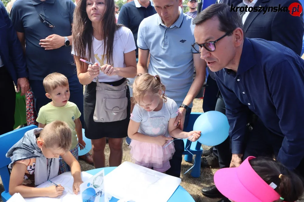 Mateusz Morawiecki w Krotoszynie. Piknik 800+