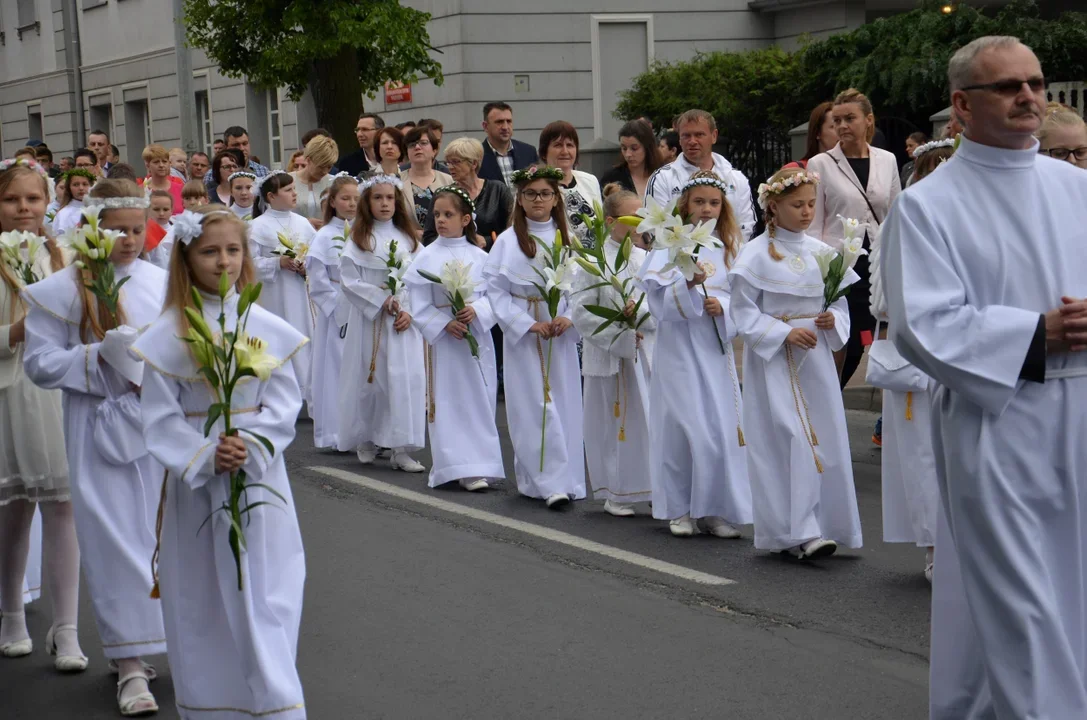 Procesja Bożego Ciała ulicami Krotoszyna w 2016 roku